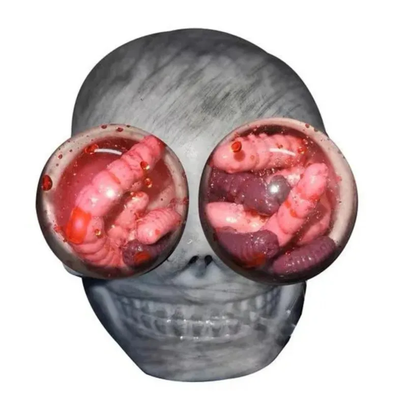 

Gothic Squeeze Skull Toys Squeeze Toys Stress Relief Vent Kneading Decompression Toy Fun and Funny Toys for Children Halloween