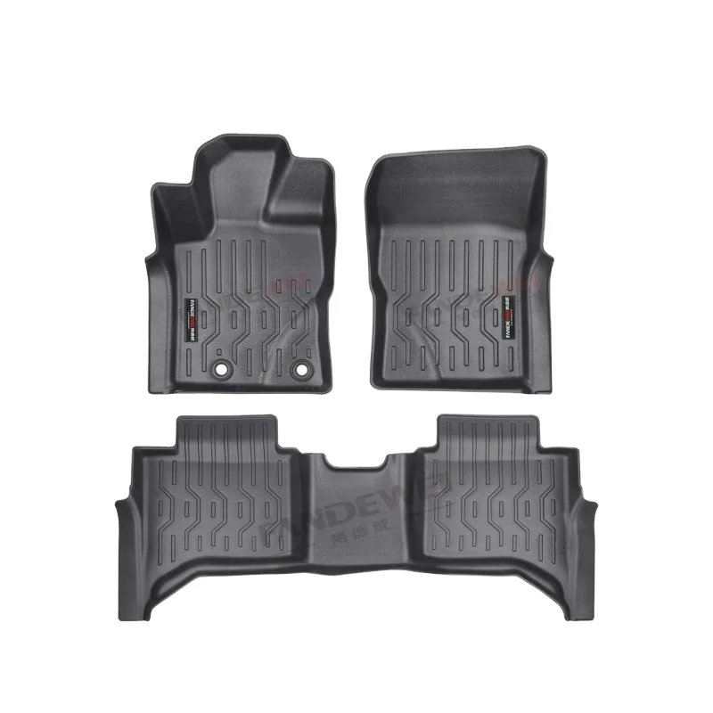 

3D TPV резиновый противоскользящий противопожарный коврик лучшего качества для автомобиля FORD RANGER CHINA EDITION 2024+