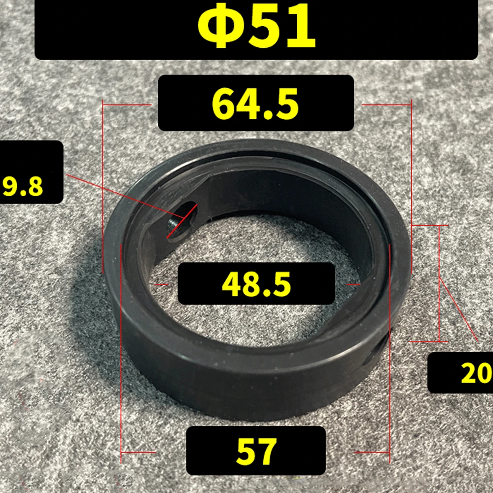 

38 51 63 76 102 мм EPDM VMQ Santiary, сменная уплотнительная прокладка для 1,5 "2" 2,5 "3" 4 ", три зажима, клапан-бабочка для домашнего пивоварения