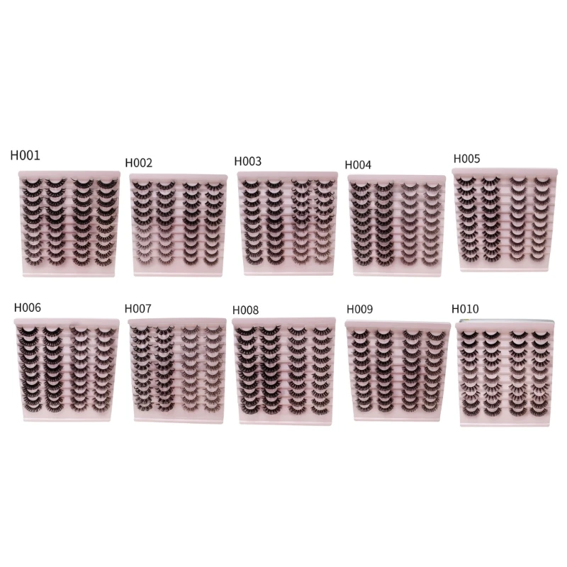 

Q1QD накладные ресницы, русские полосатые ресницы, пушистые накладные ресницы для наращивания, D-образные Искусственные ресницы ручной работы