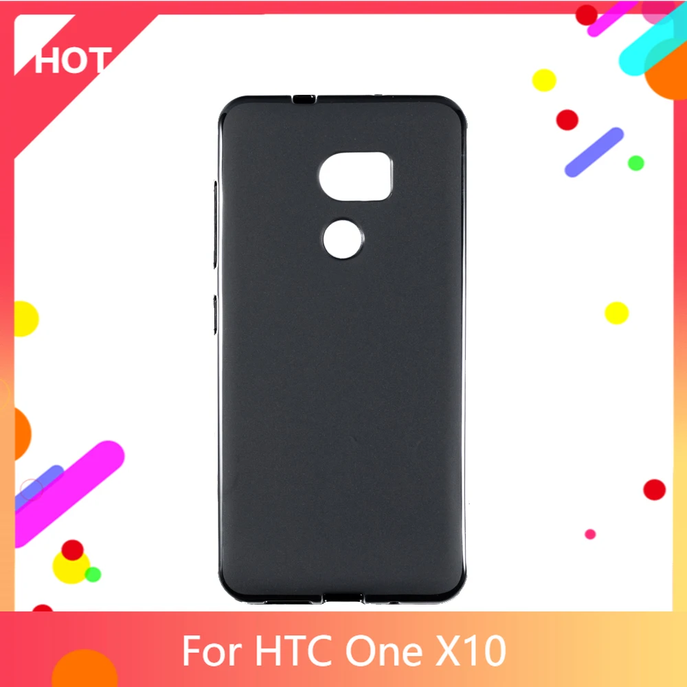 Противоударный чехол для HTC One X10 Мягкая силиконовая задняя накладка из ТПУ