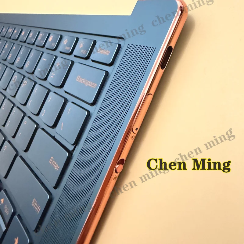 Фото 5CB1L80590 новый чехол для Lenovo Yoga Slim 7 14APU8, верхняя часть корпуса (C-cover) с клавиатурой и тачпадом 83AA №3