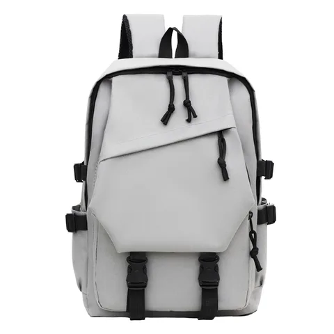 16-дюймовая легкая дорожная сумка, водонепроницаемый однотонный простой женский и мужской рюкзак, модный студенческий компьютерный рюкзак для пары