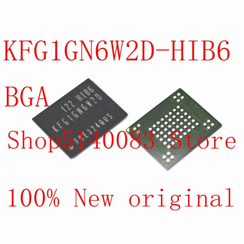 1 шт., новинка 100%, оригинальная Φ KFG1GN6W2D HIB6 KFG1GN6W2D BGA