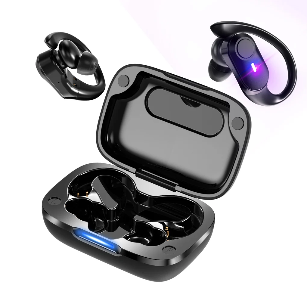 

TWS Bluetooth-Compatible Earphone IPX7 Waterproof Wireless 5.1 Headphone Sports Noise Reduction Earduds With Microphone Headsets