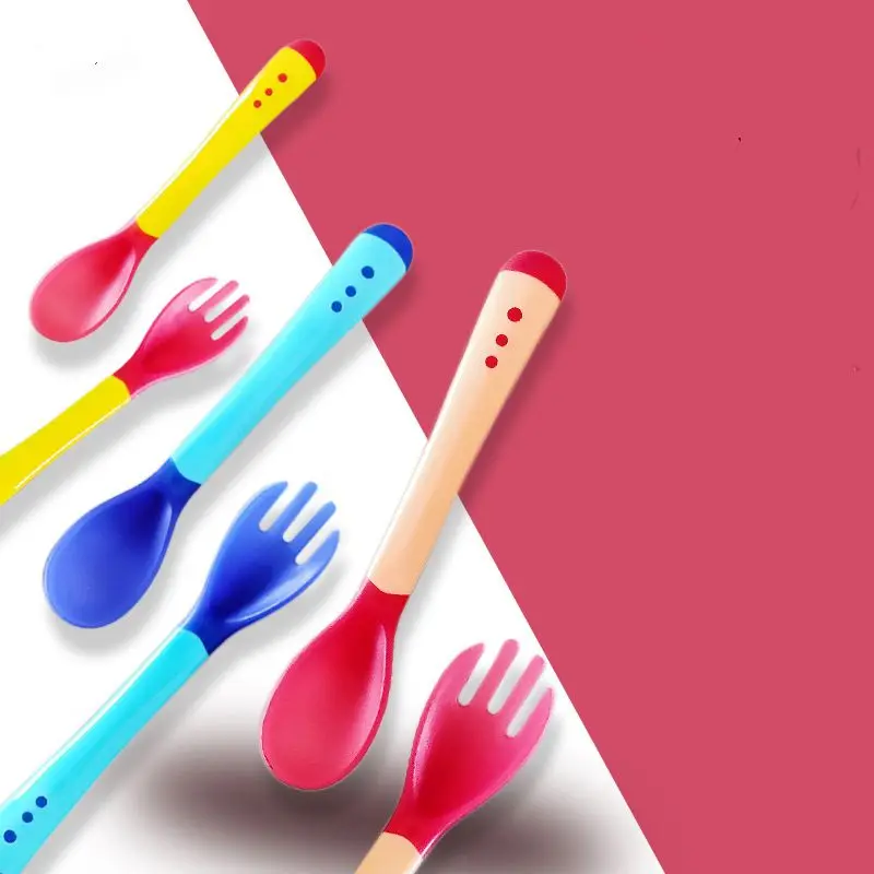 

Ложка из полипропиленового материала, детская посуда, инструменты для кормления детей, водонепроницаемые Нескользящие аксессуары для ново...