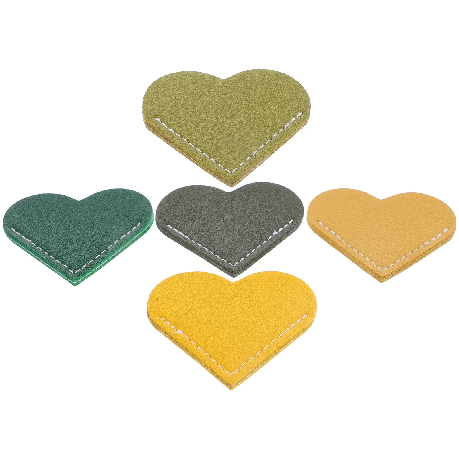 

5Pcs Scrapbook Corners Heart Photo Album Corners Book Page Corner Protectors Mini Bookmarks