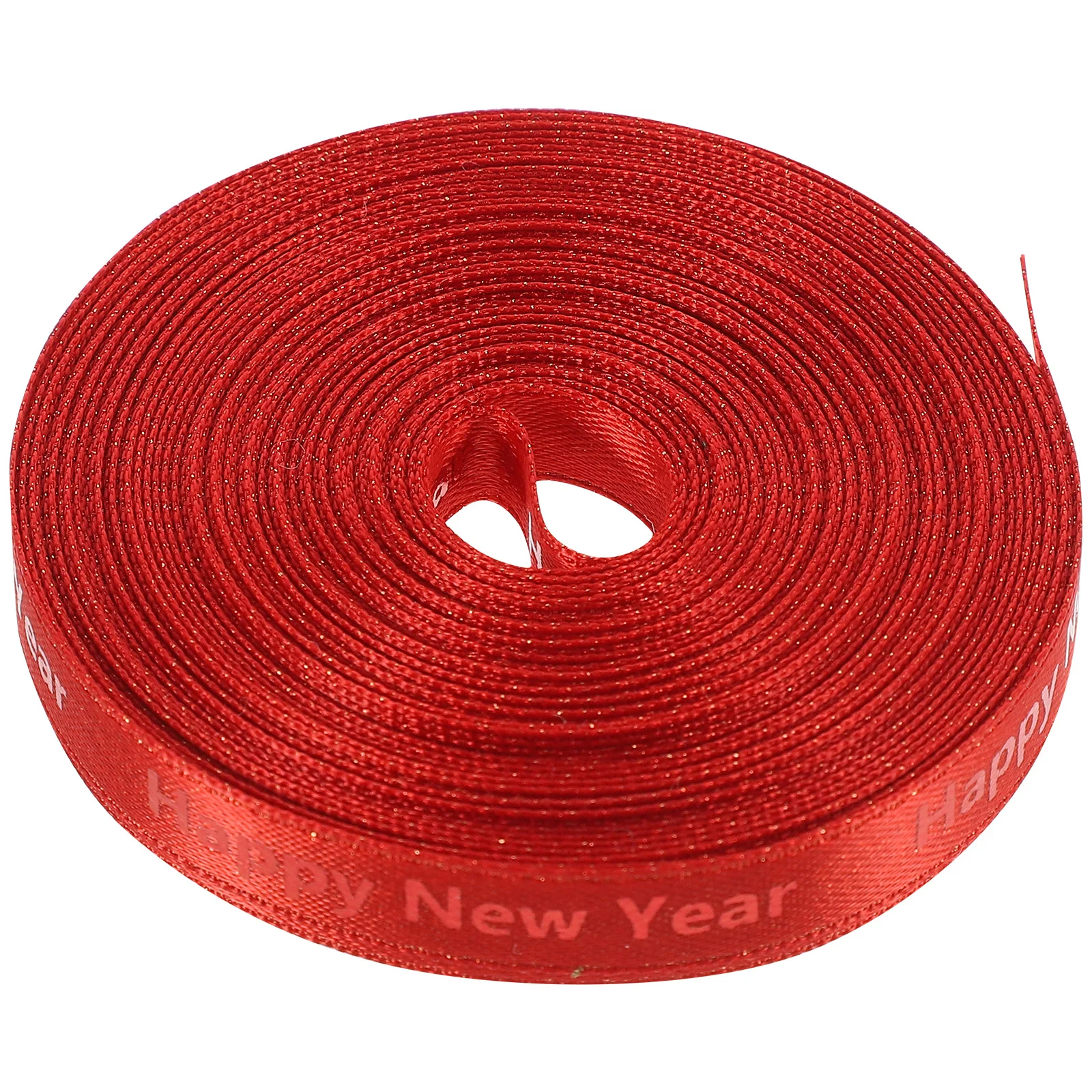 

1 Roll of New Year Gift Packing Ribbon Multi-use DIY Crafts Ribbon Cuttable Ribbon