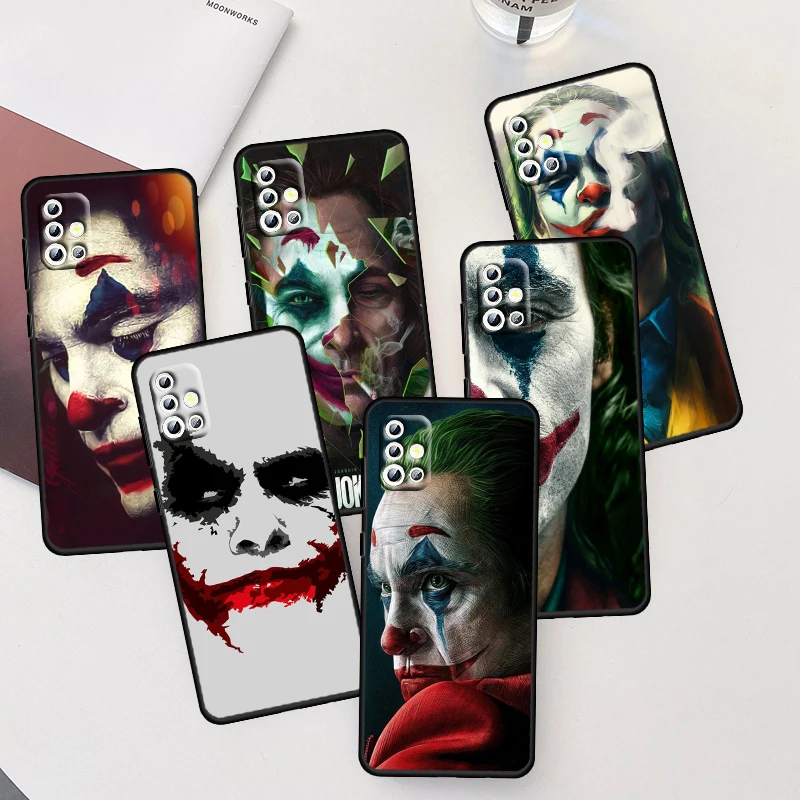 

Anime Cool Joker For Samsung A91 A81 A71 A51 A41 A331 A21 A04 A02 A01 Core 4G 5G Silicone Soft Black Phone Case Coque Capa Cover