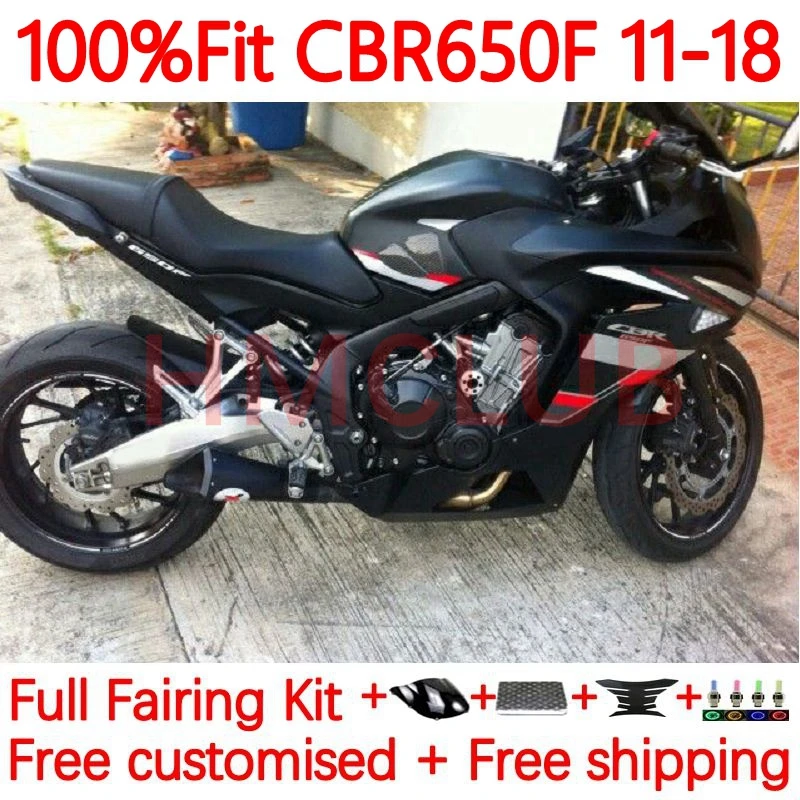 

CBR650 F для HONDA CBR 650F 650 CC CBR650F 2011 2012 2013 2014 2016 2017 2018 Обтекатели 61No.32 глянцевый черный
