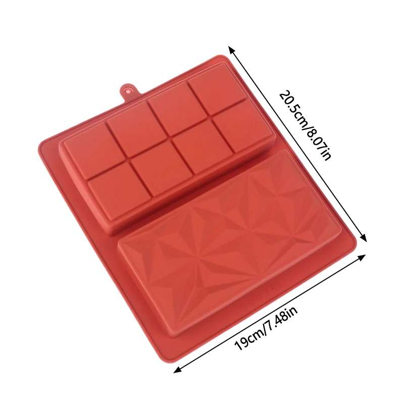Форма для шоколадных батончиков антипригарные формы шоколада силиконовая форма