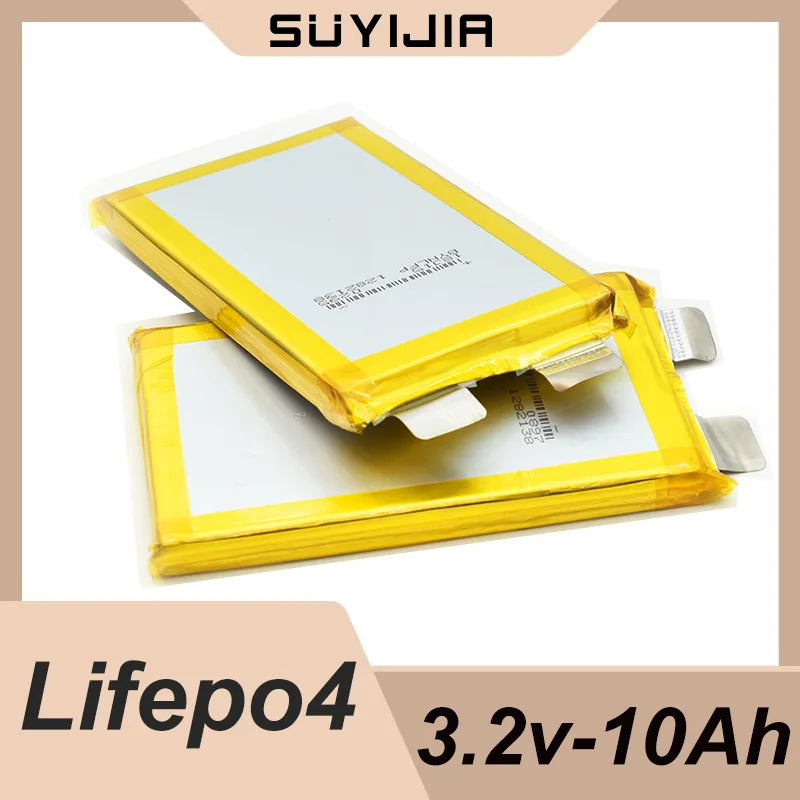 

New 3.2v Lifepo4 Battery 10ah Rechargeable Lithium-ion Battery DIY 12v 24v 36v for Electric Bicycle Scooter Electric Wheelchair