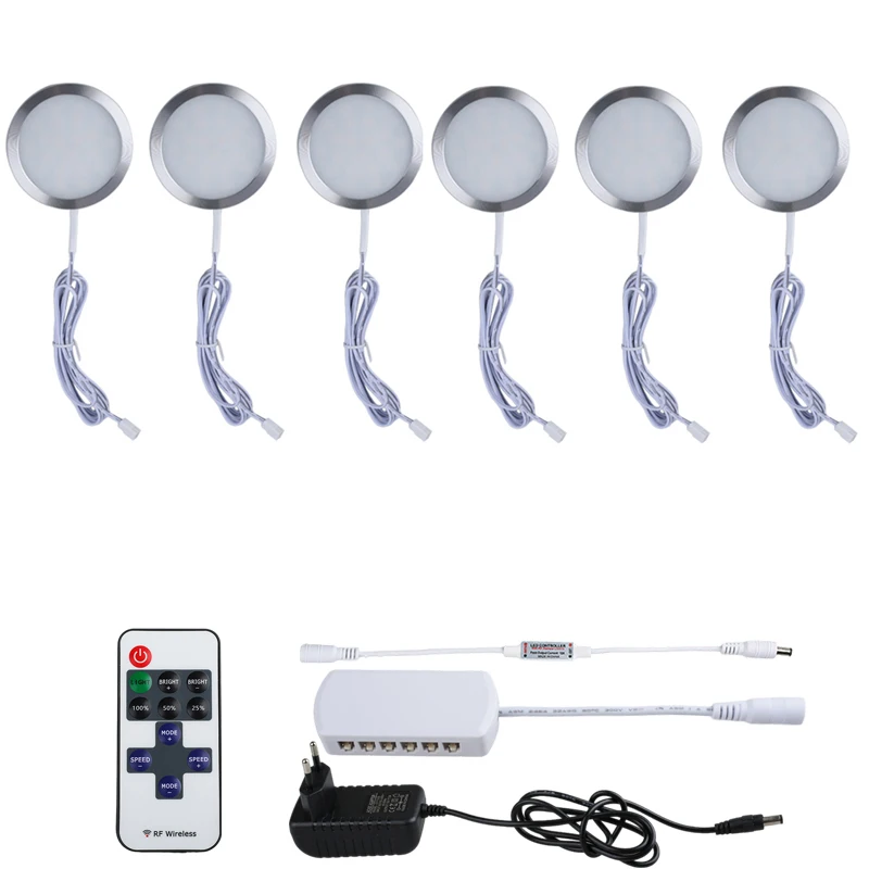 

Подсветка под шкаф LED серебристого цвета 2Вт 12В