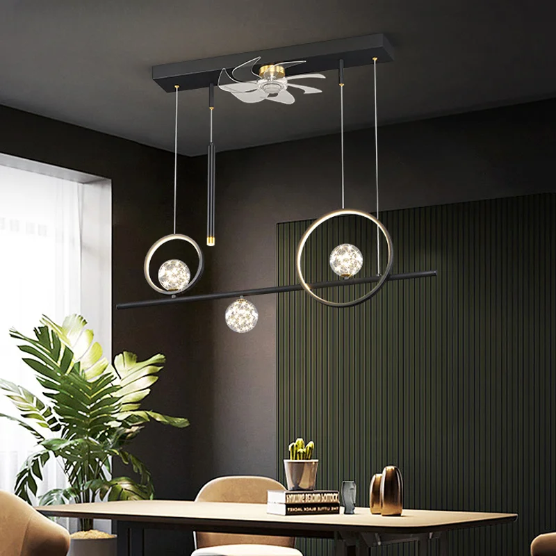 

New Modern Ceiling With Led Lighting Home Fan With Remote Control Suit For Living Room Study Room Charging Fan For Room Decor