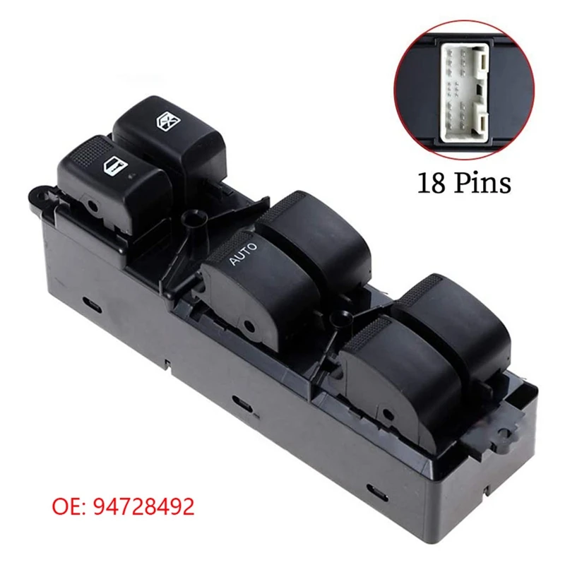 

Главный переключатель управления Power Window, 94728492 для Chevrolet GMC S10, автомобильные аксессуары