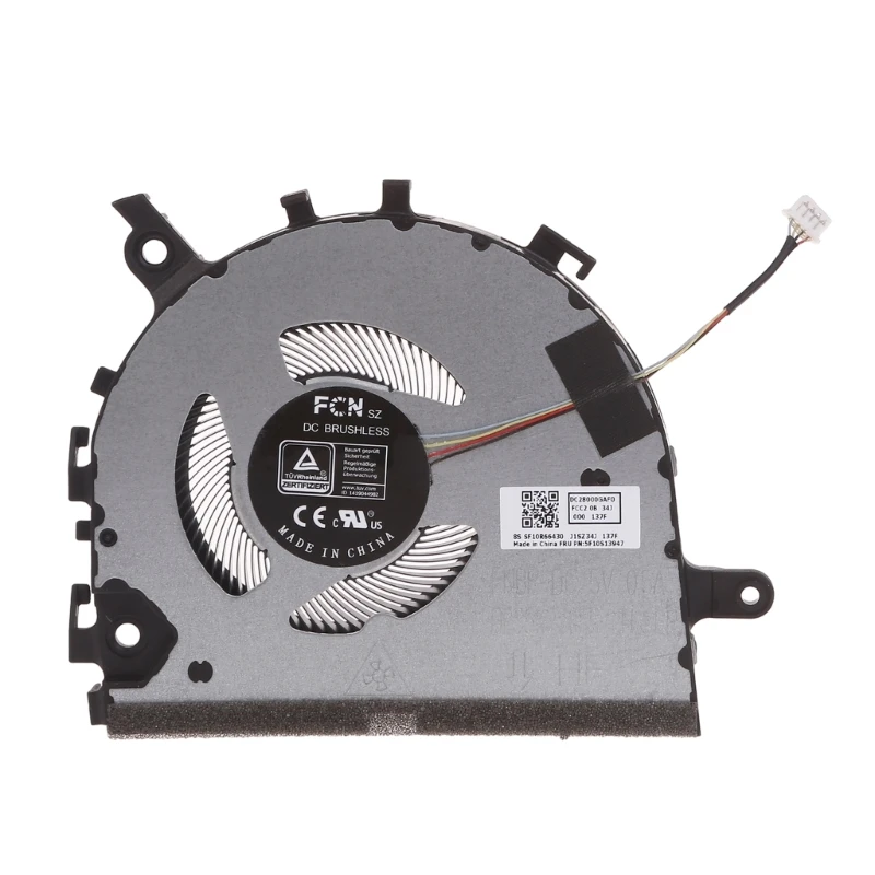 

Brushless Laptop Cooling Fan Heatsink for lenovo 3-14, V14 , S14 , V14 , 3-14ITL6 Notebook Radiator DC5V 0.50A X3UF