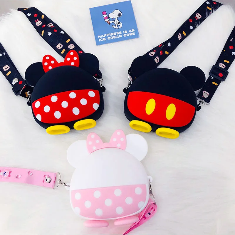 Silicone Coin Purse Children's Bag Girl's Crossbody Bag Fashion Baby Small Bag Mini Backpack Little Girl Princess Bag