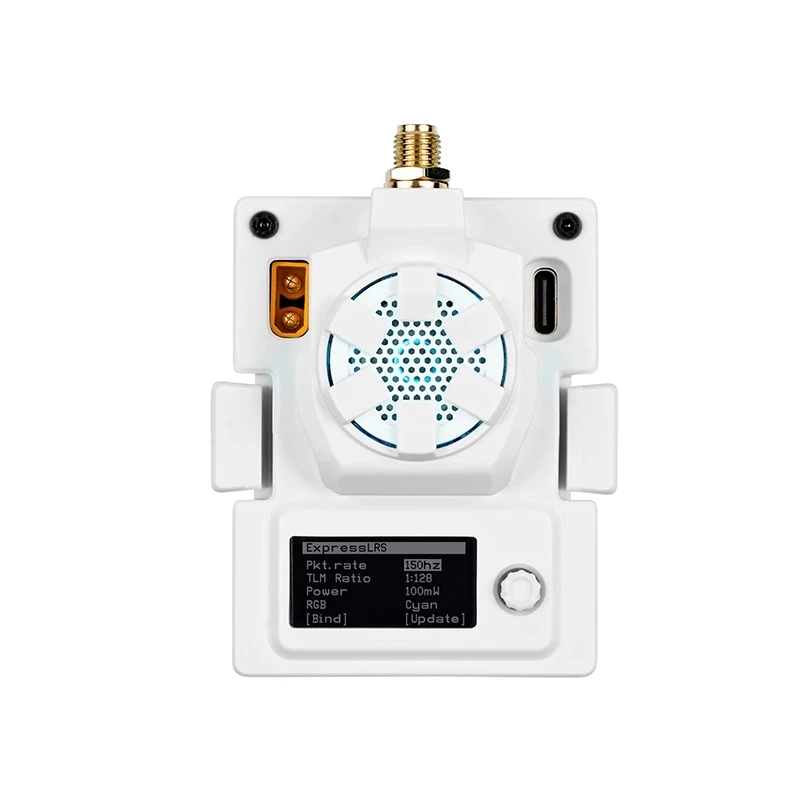 Модуль BETAFPV ELRS Micro TX 915 МГц 2 4 ГГц OLED-экран охлаждающий вентилятор с высокой