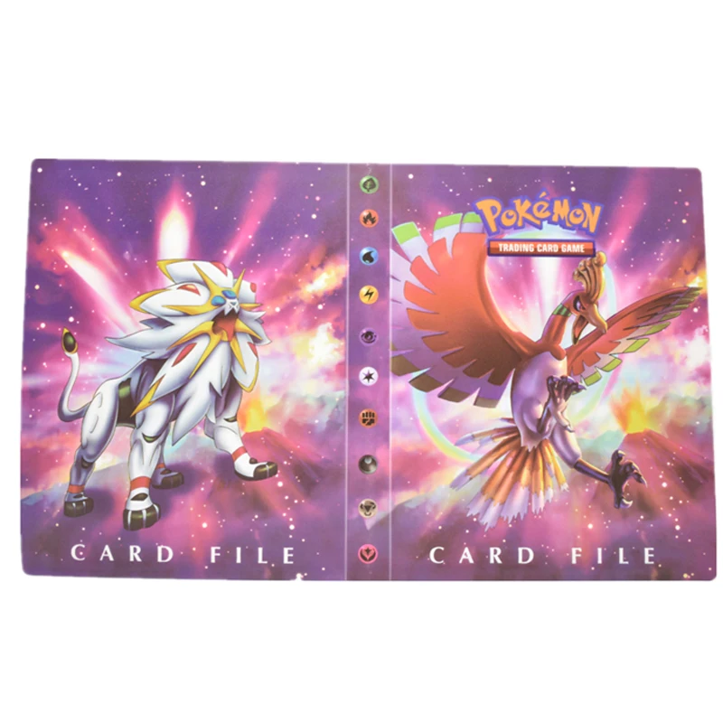 

Новинка 240 шт. альбом книга Покемон держатель карт аниме книга с карточками заполненный список папка для коллекции детских игрушек подарки