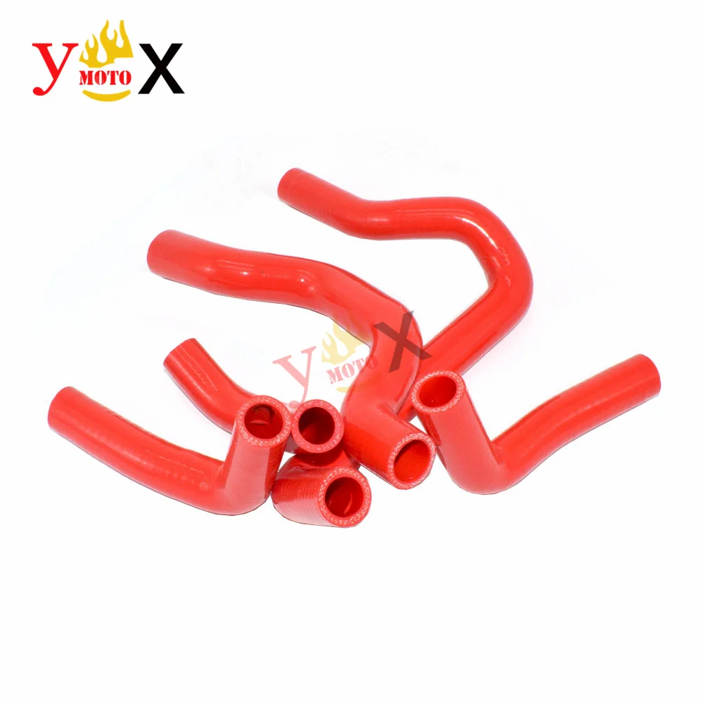 Мотоциклетный красный/синий силиконовый шланг радиатора Monster950 трубы с водяным