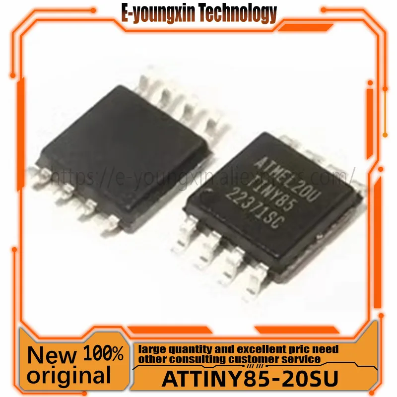 

5PCS~20PCS/LOT ATTINY85-20SU ATTINY85-20SUR ATTINY85 SOP-8 100% New Spot stock