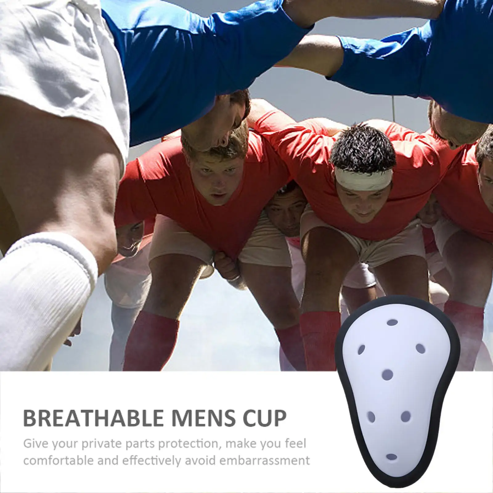 

Crotch Protection Board Prevent Kicking And Pulling Protection Injuries Parts Weak Products During Sports Cup Football Inte X1L4
