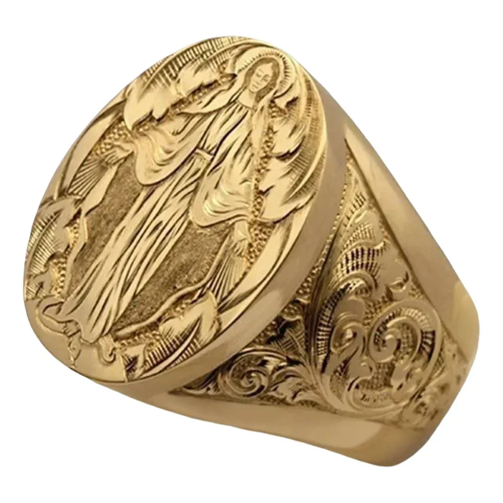 Дева Мария благословение кольцо с эмблемой руки