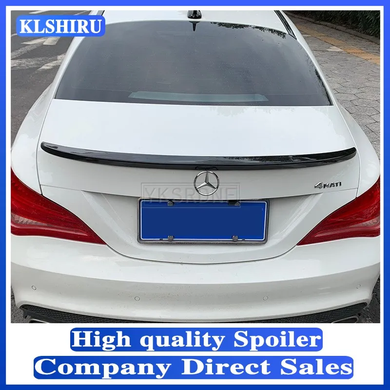 

KLSHIRU Неокрашенный спойлер из АБС-пластика для Benz W117 CLA200 CLA220 CLA260 AMG CLA45 2013 2014 2015 2016 2017