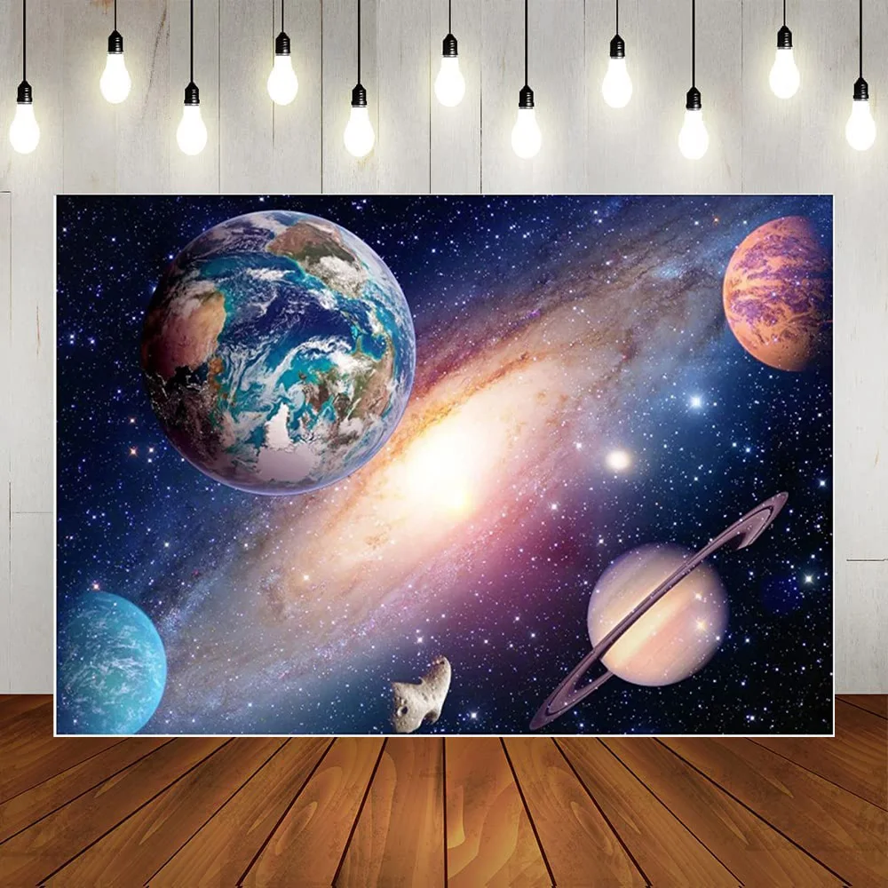 

Фотофон Вселенная Космос тема солнечная система галактика фотография Млечный Путь научная фантастика реквизит С Днем Рождения Декор для вечеринки