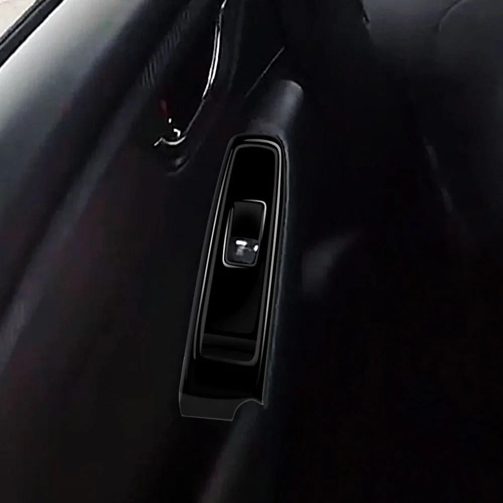 Для Subaru WRX 2022 2023 подлокотник из углеродного волокна для двери стеклоподъемника