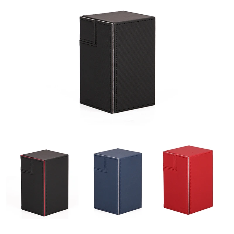 

Ultra 100+Cards Deck Box Leather Board Games Cards Deck Case for Magical All the Cards Keyforge