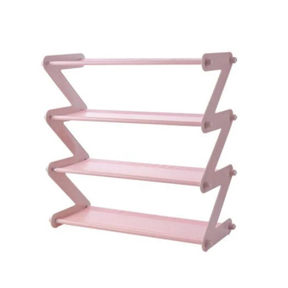

Shoe Steel Rack Shelf Stainless Shelves Storage Space Saving Utility Metal Stand Book Tier Layered