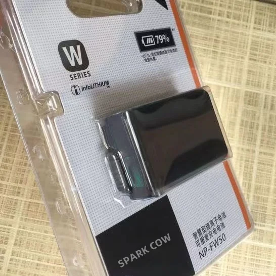 Оригинальный аккумулятор для камеры NP-FW50 NPFW50 FW50 Sony A6000 α6000 A6400 A5000 A6300 A7M2 A7R II +