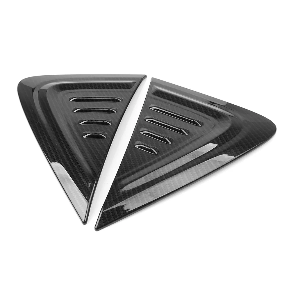 Цвет углеродного волокна Стайлинг автомобиля боковое крыло вентиляционное