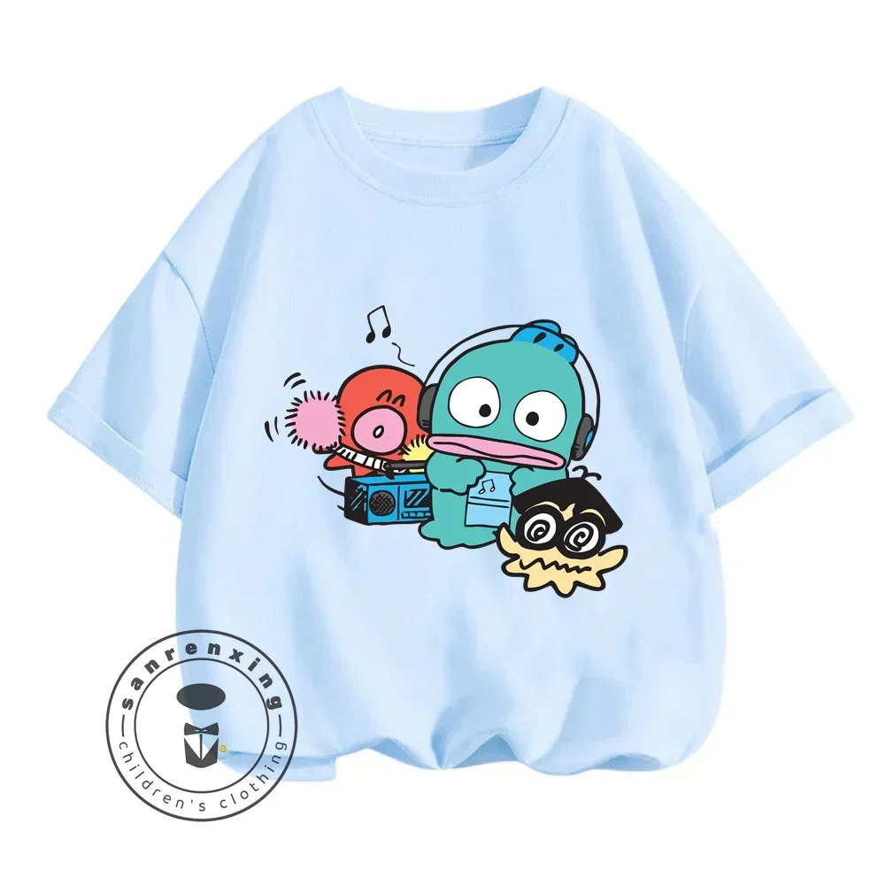 Новая летняя детская футболка в индивидуальном стиле Rusalka Hunchback Monster Ugly Fish Design
