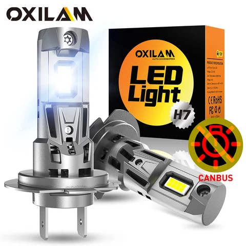 OXILAM 2 шт., 120 лм, Вт, H7, фонарь для Chevrolet, Fiat, Lada, Volvo, Hyundai, Citroen, Lexus, Suzuki