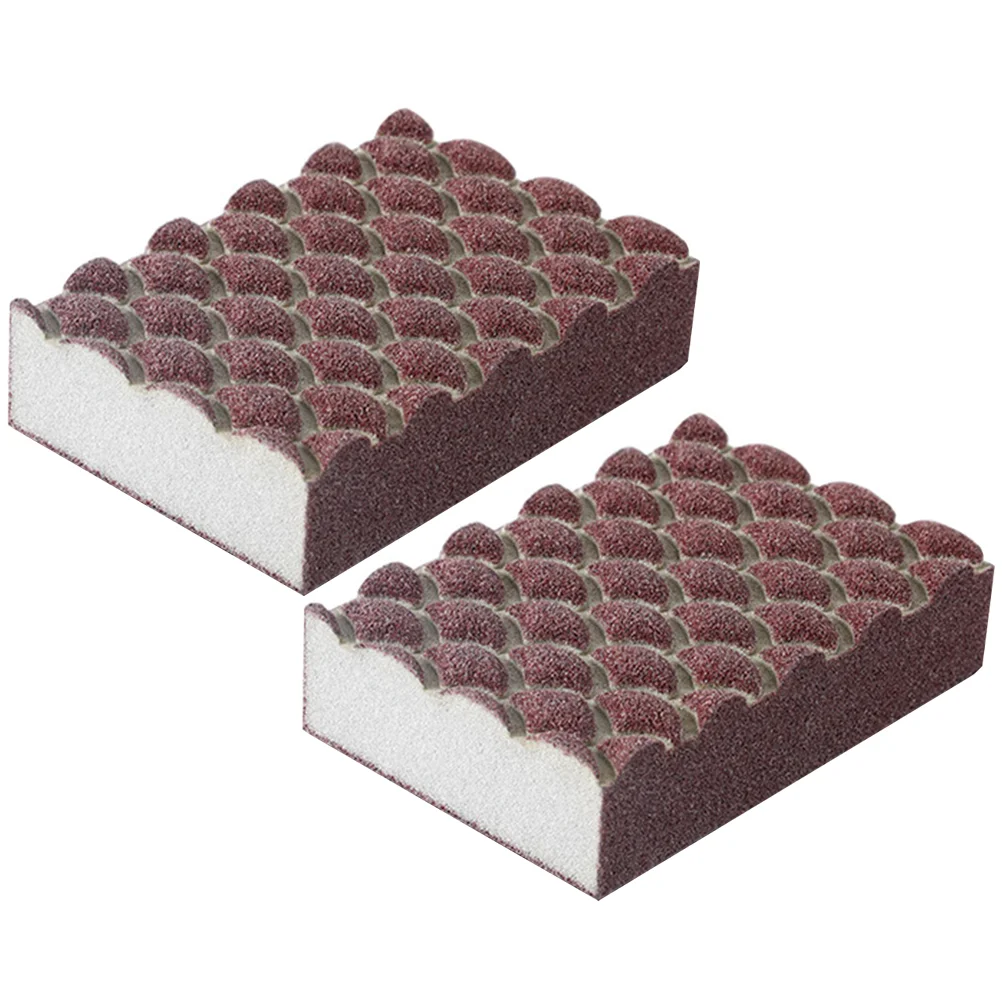 

2Pcs Convenient Reusable Portable Multi-function Cleaning Sponge Dish Sponge Wok Sponge for Daily Kitchen Washing Home
