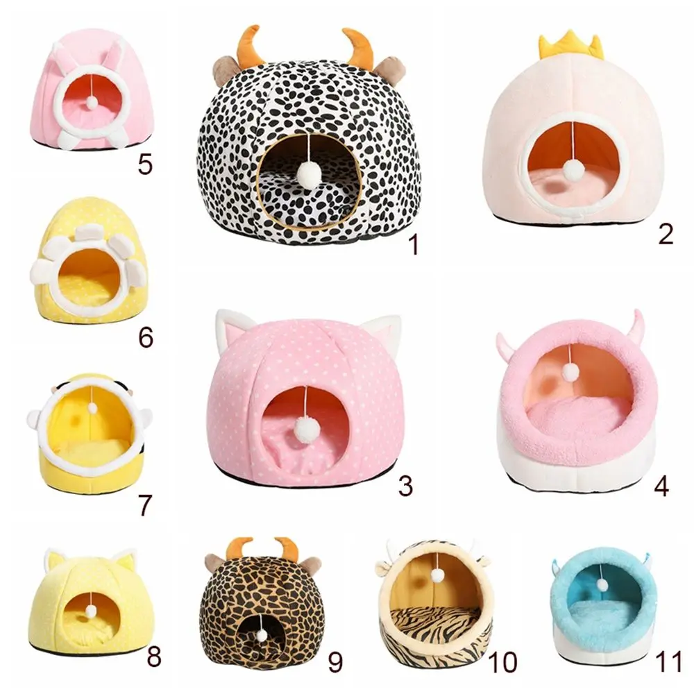 Очень мягкие и уютные моющиеся коврики для собак спальный мешок маленьких кошек