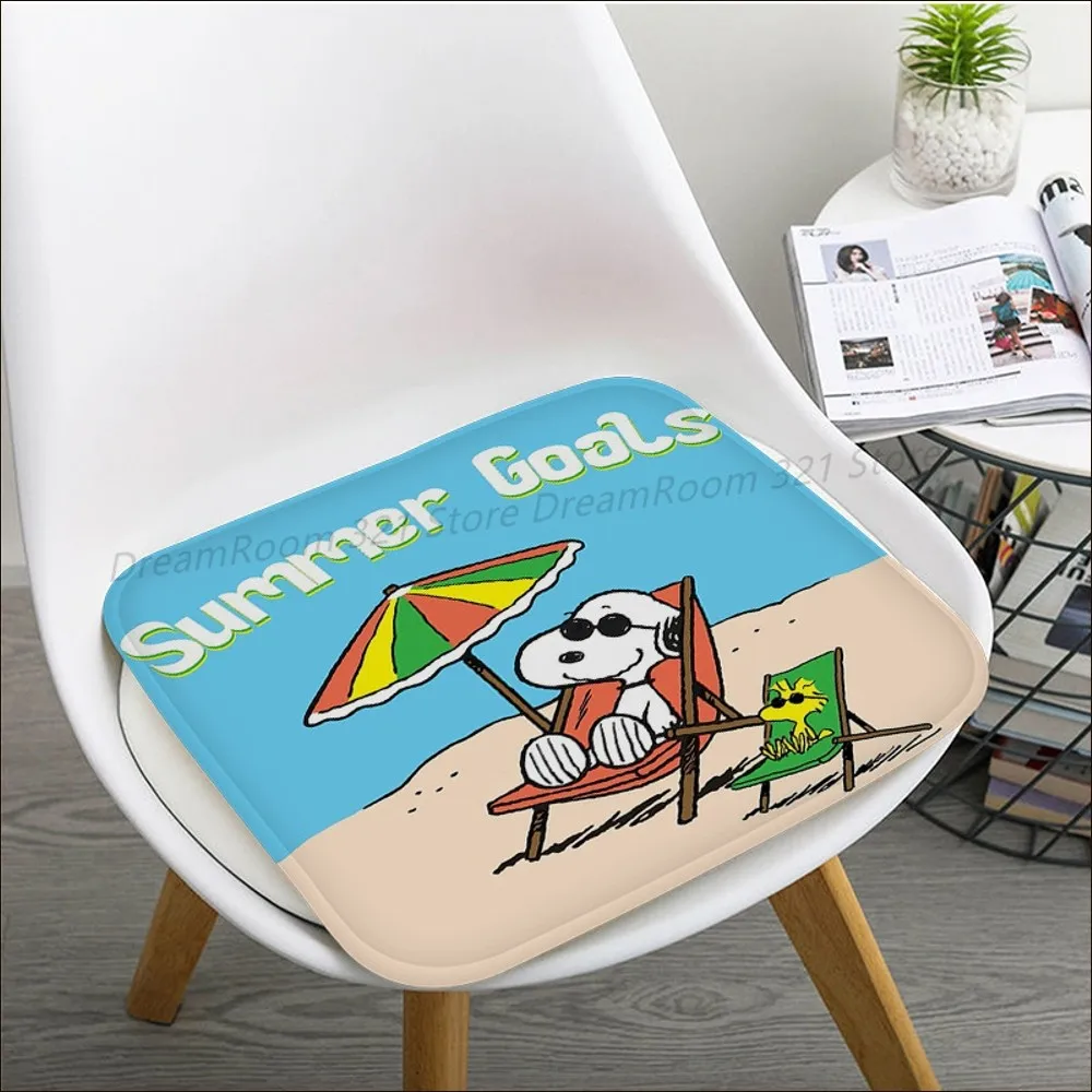 Забавный S-Snoopy коврик современный минималистичный стиль плюшевая подушка