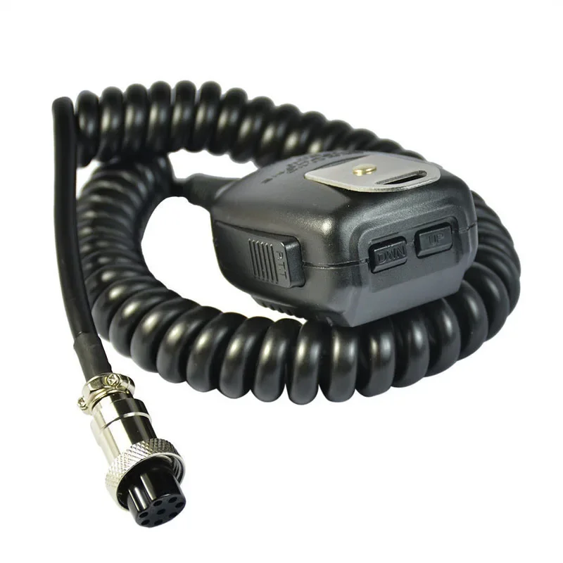 Ручной плечевой динамик MC43S круглый 8-контактный микрофон для Kenwood Radio Walkie Talkie TS-480HX