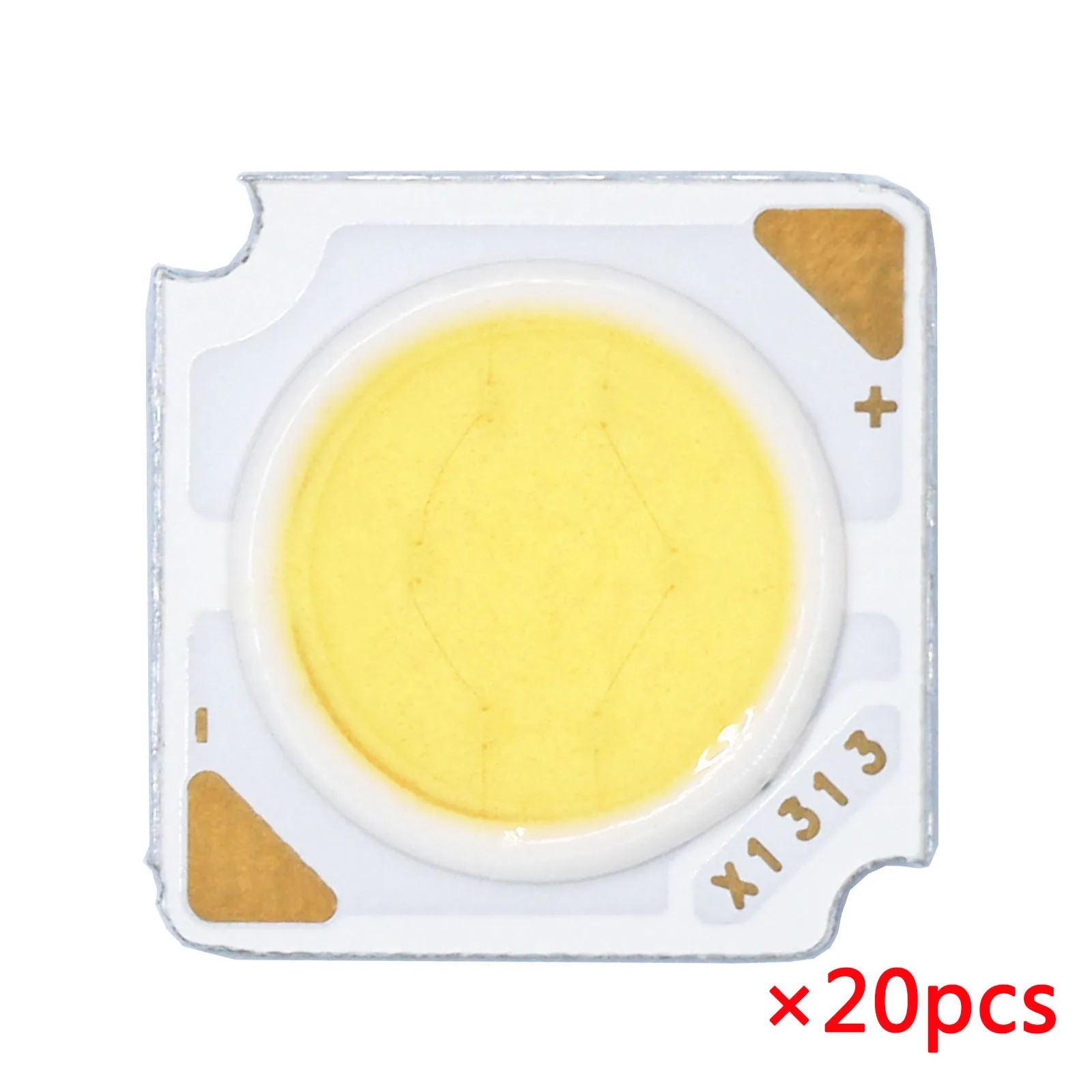 

20pcs High Power 3W 5W 7W 10W 12W 15W 18W LED COB Bridgelux Source Chip 13*13mm CRI=90 Diodes For LED Bulb Track light Downlight