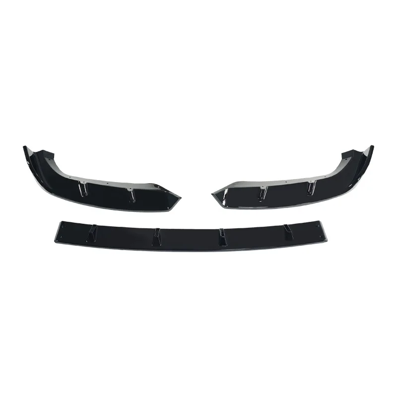 

3 шт., от 2023 до 2025 года для BMW XM G09 MP, модель автомобиля, передний бампер, сплиттер для губ, спойлер, диффузор, глянцевый черный ABS