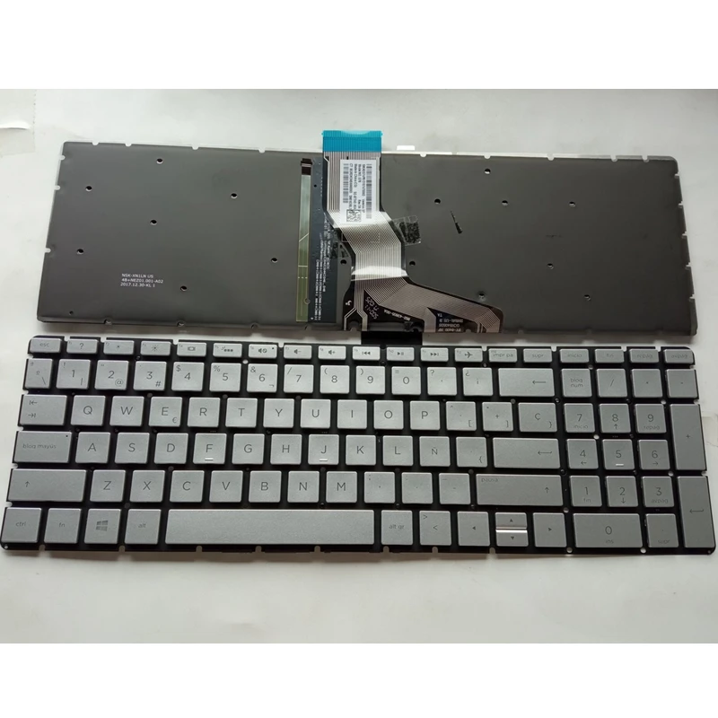 

LA/SP Keyboard FOR HP 15-BP 15-CB 15-CK TPN-Q190 TPN-Q193 TPN-Q201 15-CU 15-CC 15-CD 17-AE X360 15-BS 15-BW 250 G6 255 G6 256 G6