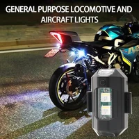 7colours led anti collision warning light rgb strobe lighting universal drone motorcyclesbicycles turn signal %e2%80%8bindicator lamp