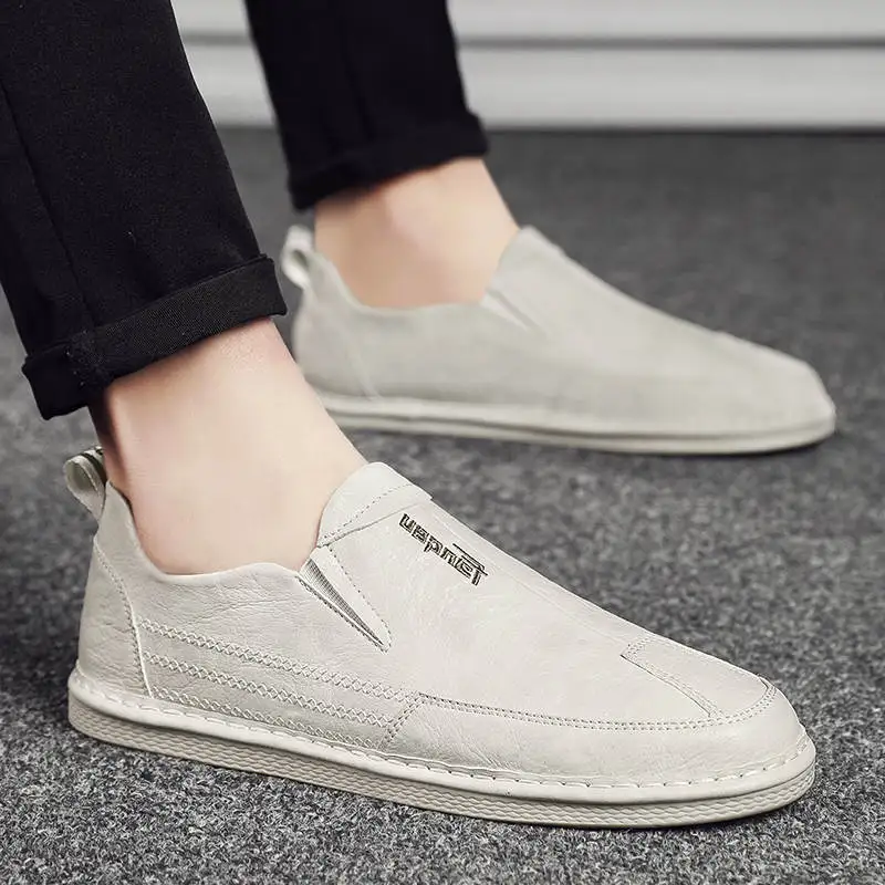 

Кроссовки на платформе, амортизирующие мужские рабочие ботинки, модная Осенняя обувь для фитнеса для мужчин, беговые ботинки, мужские лофер...