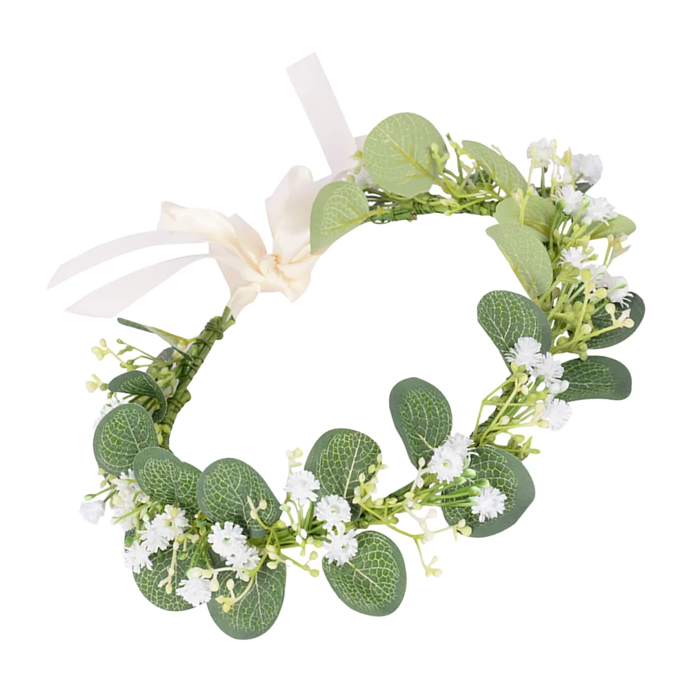 

Floral Wreath Headdress Leaf Wreath Headdress Bridal Photo Headdress Prop