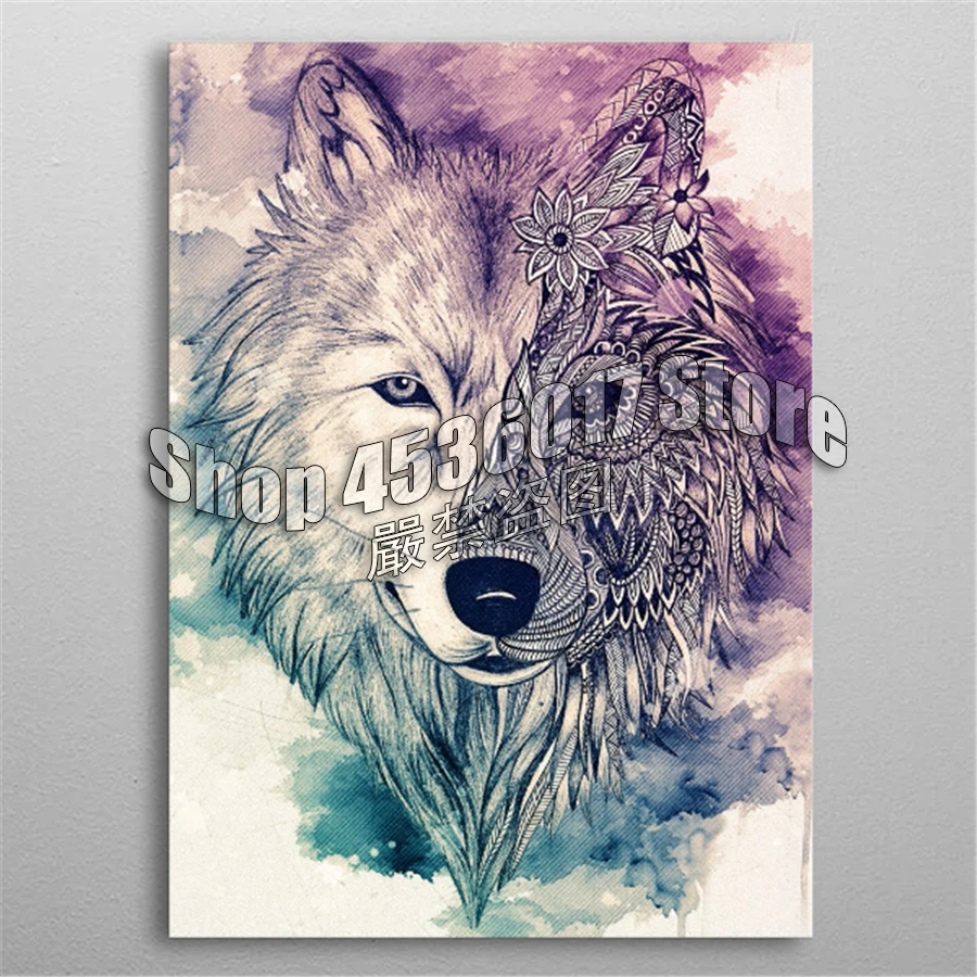 

Алмазная 5d картина с изображением животных, волков, «сделай сам», ювелирные изделия, Вышивка крестиком, полные комплекты, мозаика, вышивка, аниме, украшение для дома, художественный подарок