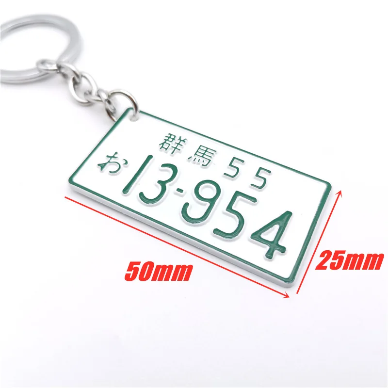 Универсальная японская автомобильная номерная табличка JDM из алюминия для гонок и электрических мотоциклов с персонализацией для фанатов AE86 Initial D.