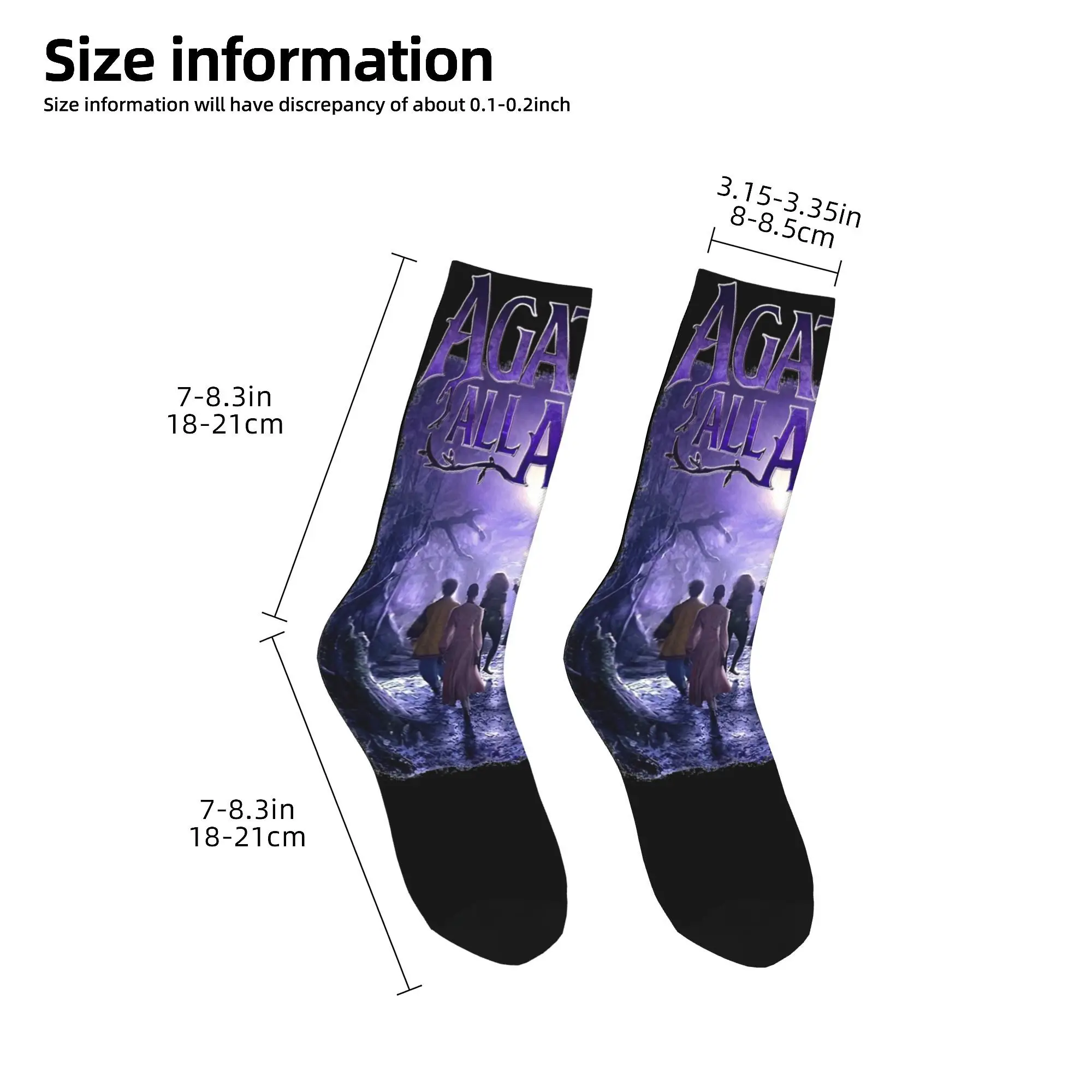 Мужские и женские носки Agatha All Along Movie впитывающие пот модные Harkness лучшая идея для