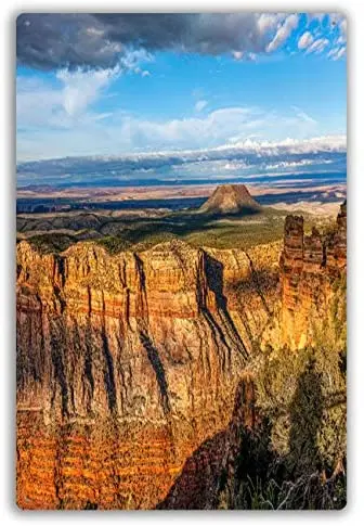 

Personalized Custom Metal Sign Sunset at Grand Canyon Modern Wall Art Suitable for Living Room,Bedroom,Dining Room 16x12 in